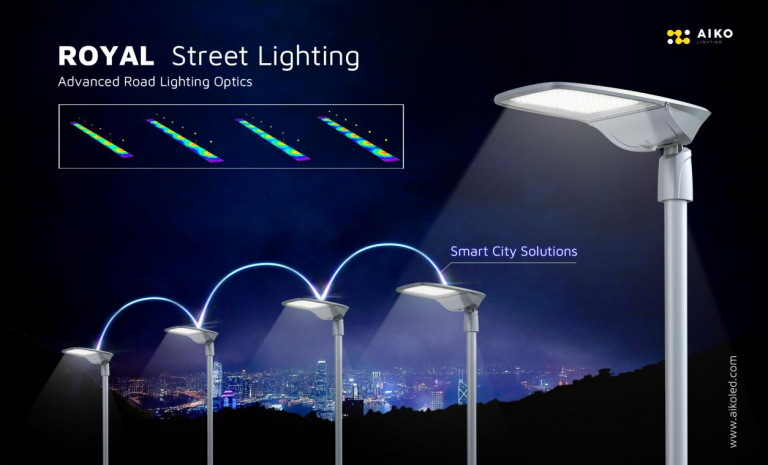 Smart Control of Royal LED Street Lighting