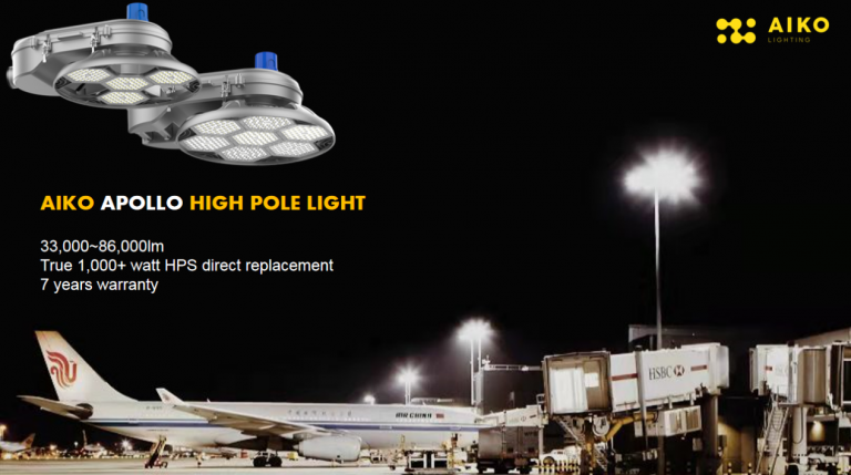 apollo led high mast lighting 750W